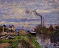 Pissarro, Camille - Le Quai du Pothuis a Pontoise